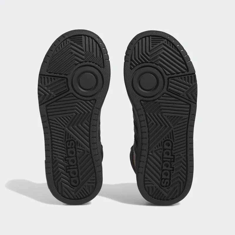 Adidas Hoops Mid 3.0 Kids Core Black / Core Black / Preloved Yellow (IF7736)