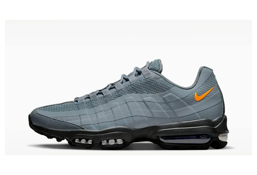 Nike Air Max 95 Ultra Cool Grey Orange “Cool Grey / Dark Smoke Grey / Kumquat / Black” (DX2658-002)