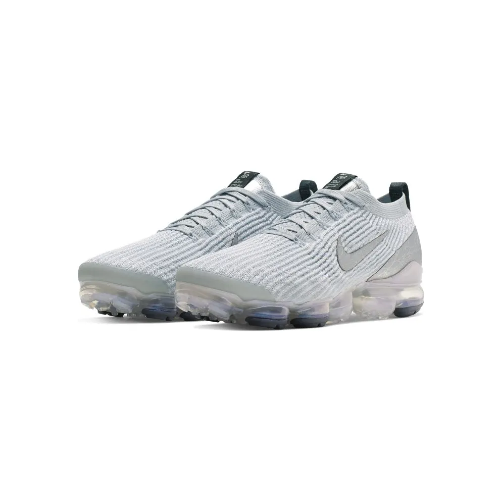 Nike Air VaporMax Flyknit 3 White Reflect Silver White/Reflect Silver-Pure Platinum-Dark Grey-Metallic Silver (AJ6900-101)