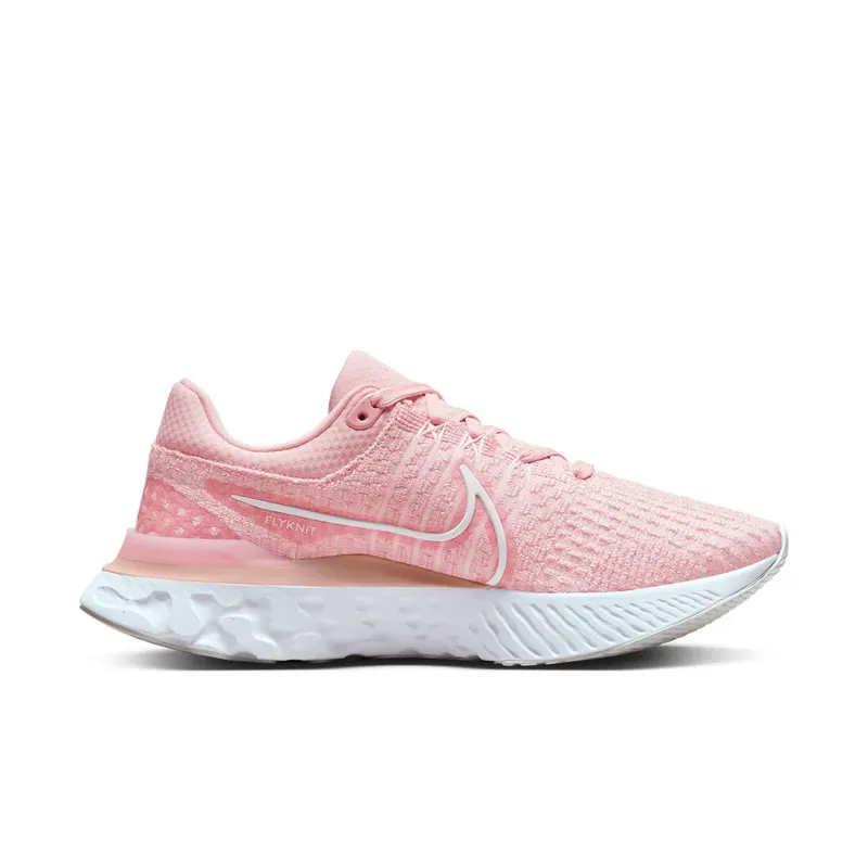 Nike React Infinity Run Flyknit 3 Road Running Pink (DD3024-600)