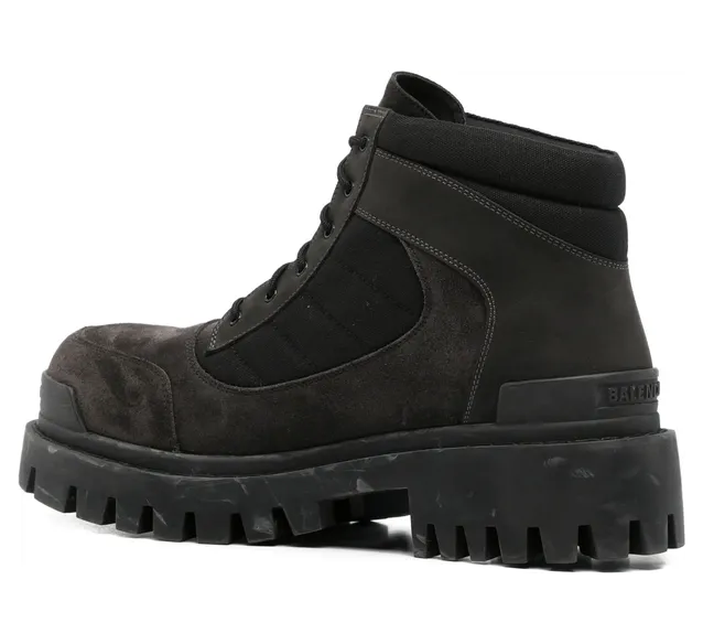 Balenciaga Lace-up “Brown/Black” (867708 WBC45 2010) (2)