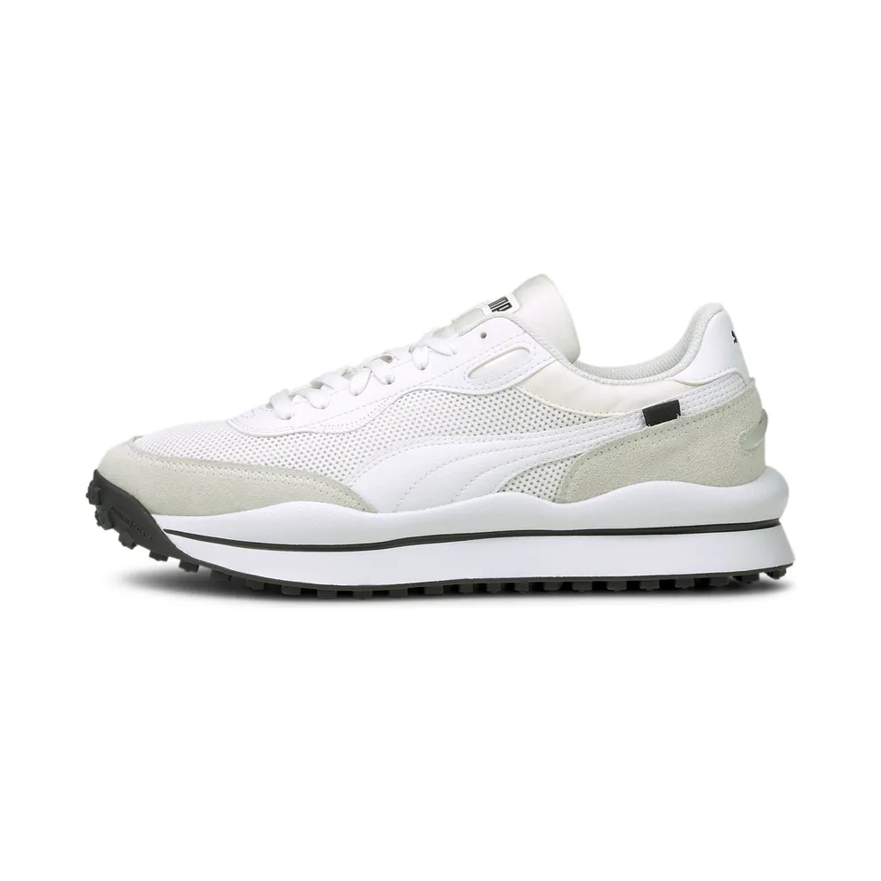 Puma Style Rider Clean White/Black (375926-02)
