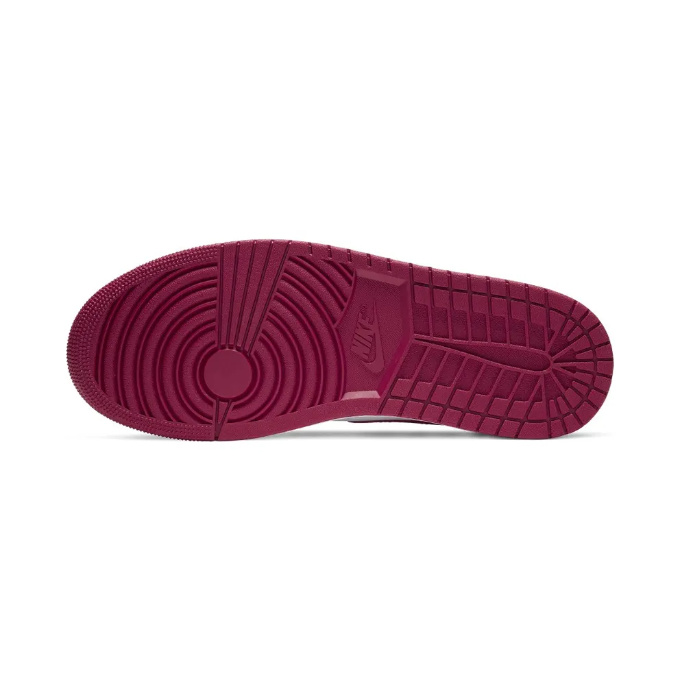 Air Jordan Nike AJ I 1 Mid ‘Bred Toe’ (2019) (554724-066)