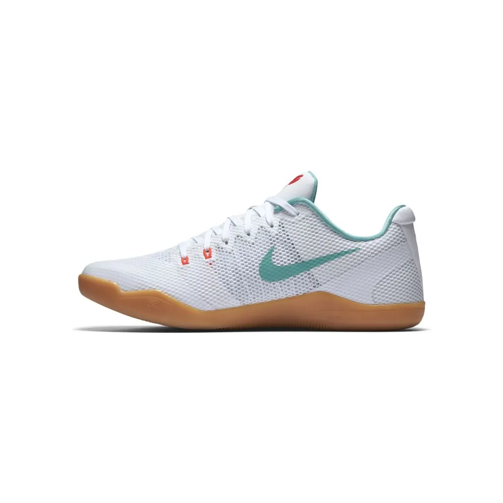 Nike Kobe 11 EM Low Summer Pack White/Washed Teal-Bright Crimson (836183-103)