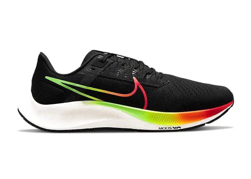 Nike Air Zoom Pegasus 38 Black Green Strike (DQ4994-010)