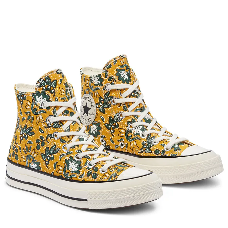Converse Culture Prints Chuck 70 High Top Gold Dart/egret/fire (171073C)