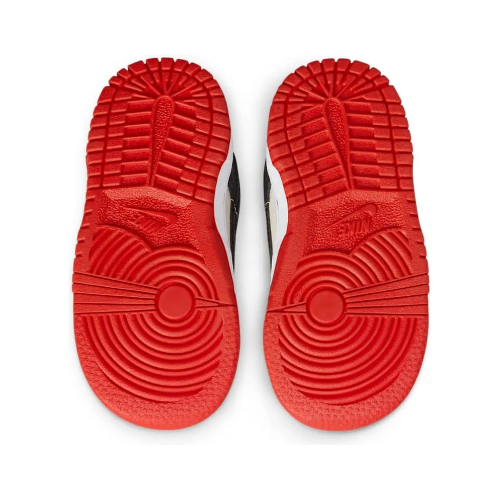 Nike Dunk Low EMB NBA 75th Anniversary Chicago (TD) – “Sail / Black / Black / Chile Red” (DC9562-100)
