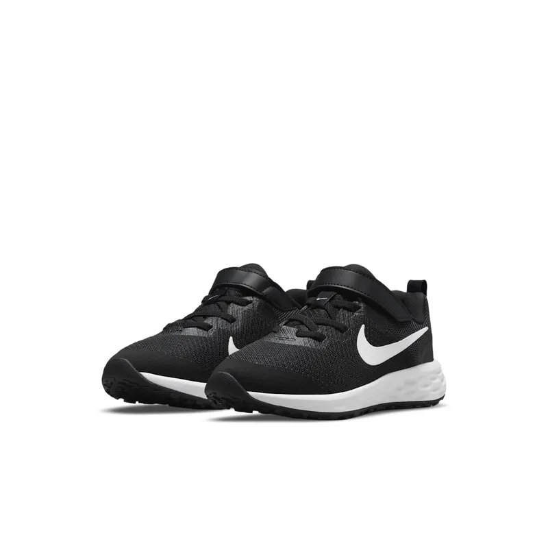 Nike Revolution 6 Younger Kids’ Black 50% Sustainable Materials (DD1095-003)