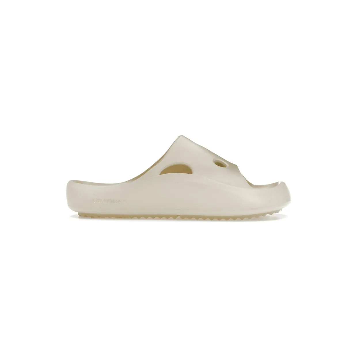 OFF-WHITE Meteor Rubber Slide Beige (OMIC014F23MAT0016161)