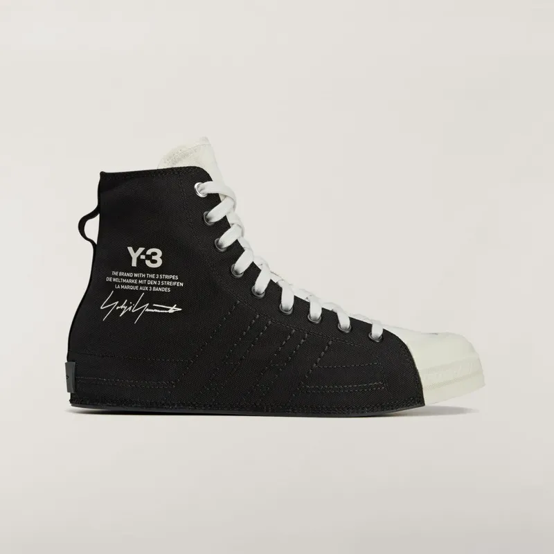 Adidas Y-3 Nizza Hi Orbit Grey / Orbit Grey / Black (JQ8818)