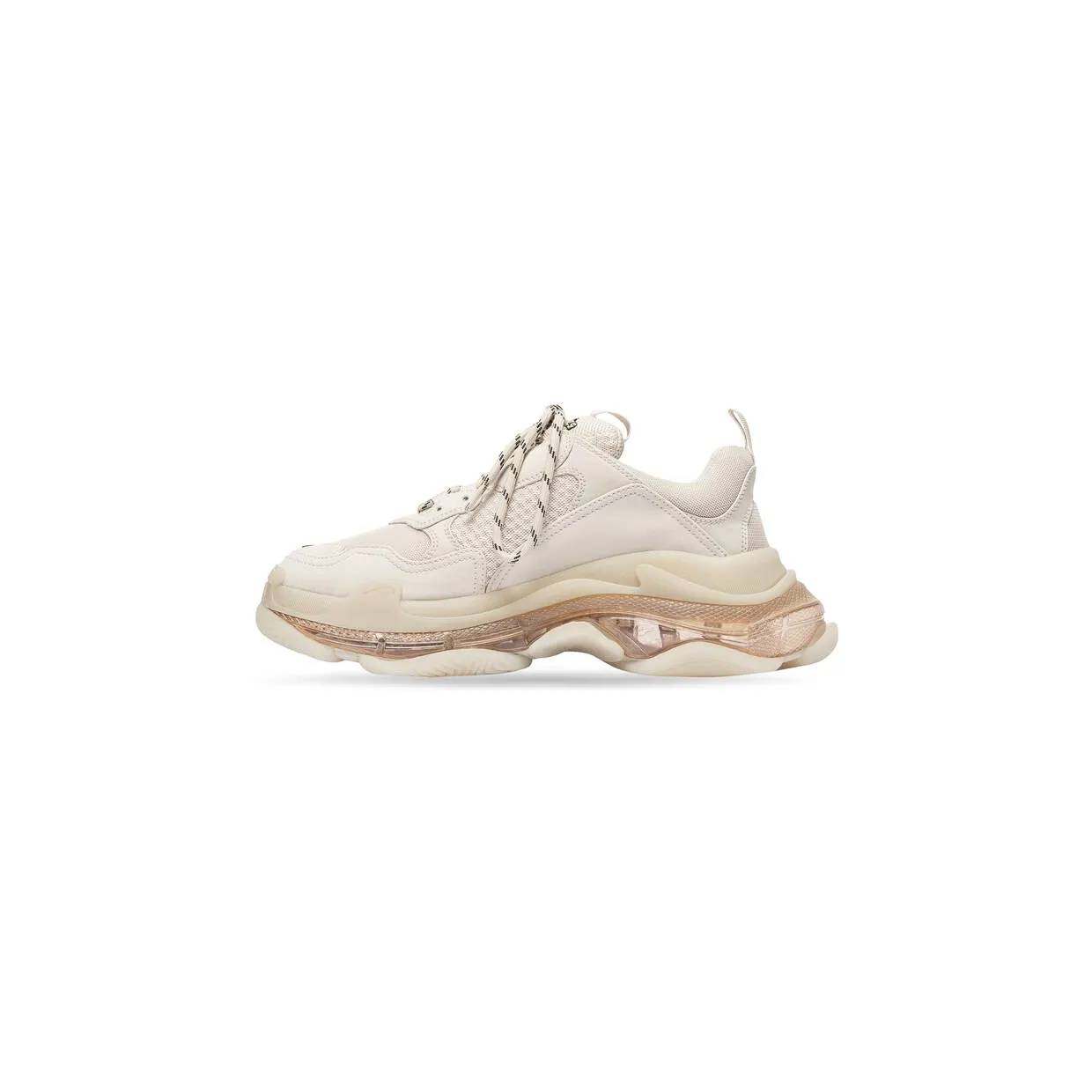 Balenciaga Triple S Clear Sole Off White (541624W2FB19005) (3)