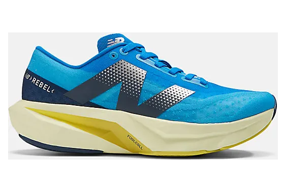 New Balance FuelCell Rebel v4 Spice Blue Limelight (WFCXLB4)