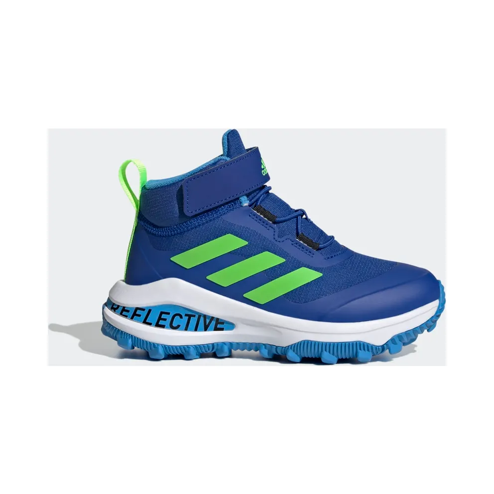 adidas Fortarun All Terrain Cloudfoam Sport Elastic Lace and Top Strap Laufschuh Royal Blue / Solar Green / Pulse Blue (GZ1806)