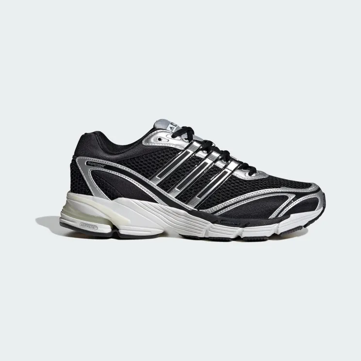 adidas Supernova Cushion 7 Core Black Silver Metallic Crystal White (IG1747)