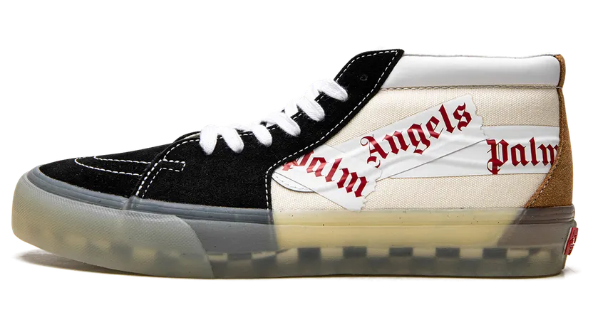 Vans Vault Sk8-Mid LX Palm Angels Black White Beige (VN0A7TNHF78C)
