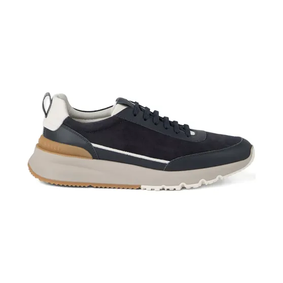 Brunello Cucinelli aus Wildleder “Blue” (MZUSGGO278CYD22)