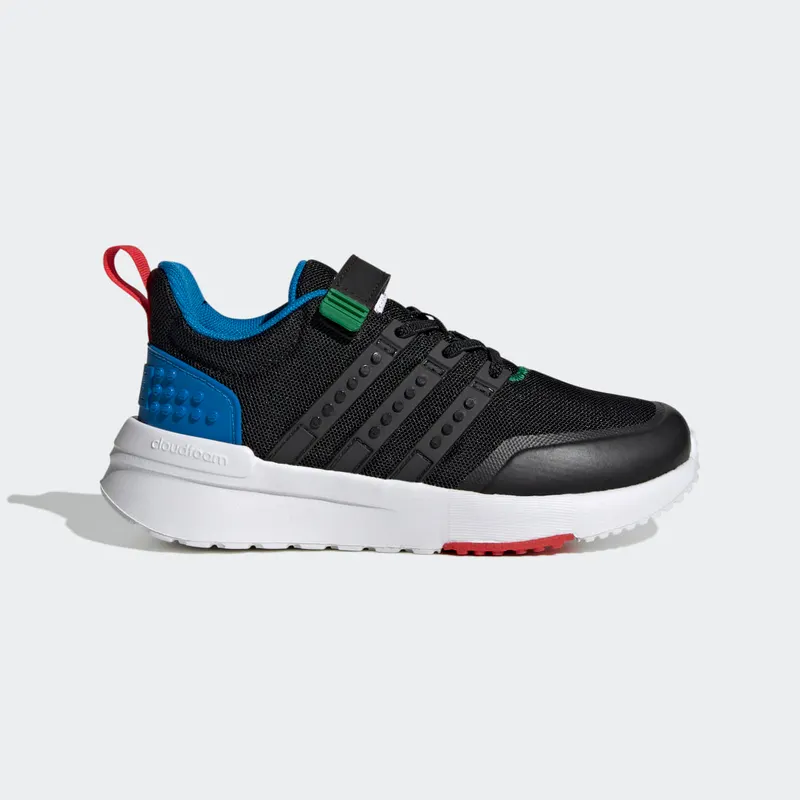 Adidas adidas x LEGO® Racer TR21 Elastic Lace and Top Strap Core Black / Core Black / Shock Blue (HQ1314)