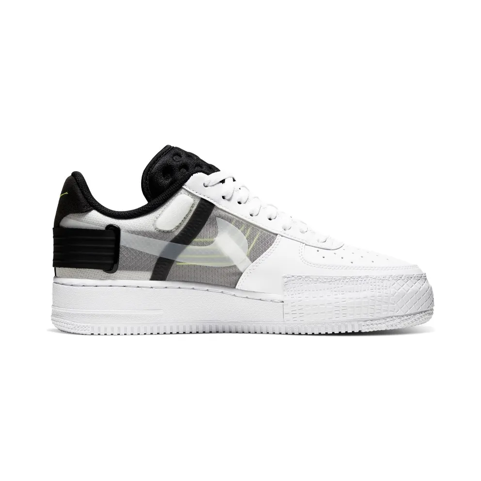 Nike Air Force AF 1 Type White Volt (2019) (AT7859-101)
