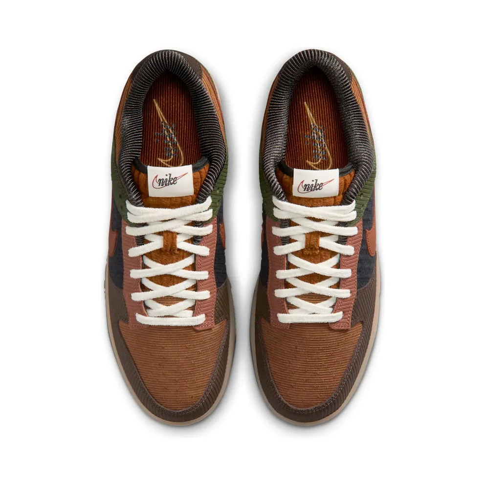 Nike Dunk Low Retro Premium “Light British Tan Cinnamon Corduroy” (IB7746-201)