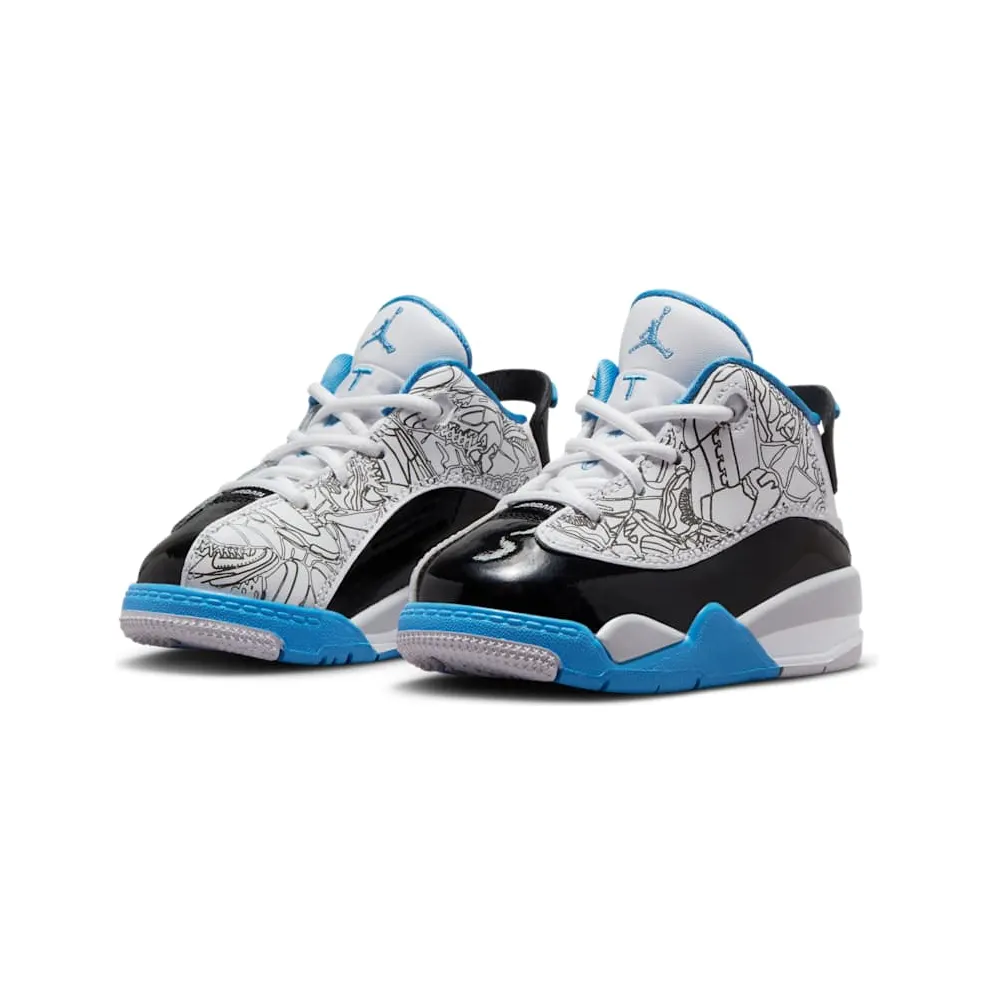 Jordan Dub Zero White Black Neutral Grey University Blue (DV1358-114)