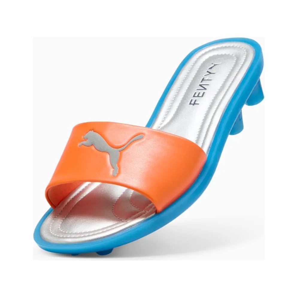 Puma Cat Cleat Sandals Fenty Rickie Orange Racing Blue (405980-01)