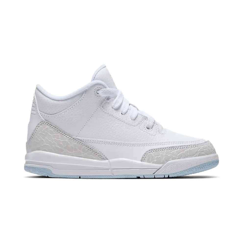 Jordan 3 Retro Pure White 2018 (PS)