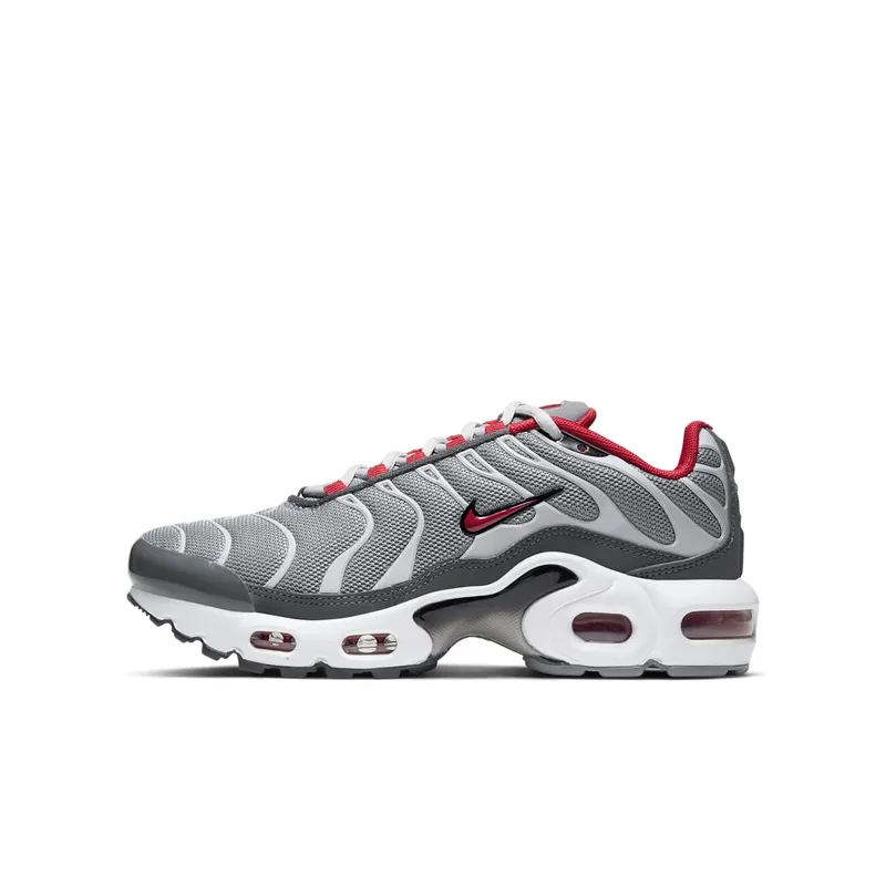 Nike Air Max Plus Particle Grey Iron Grey Fog University Red (CD0609-005)