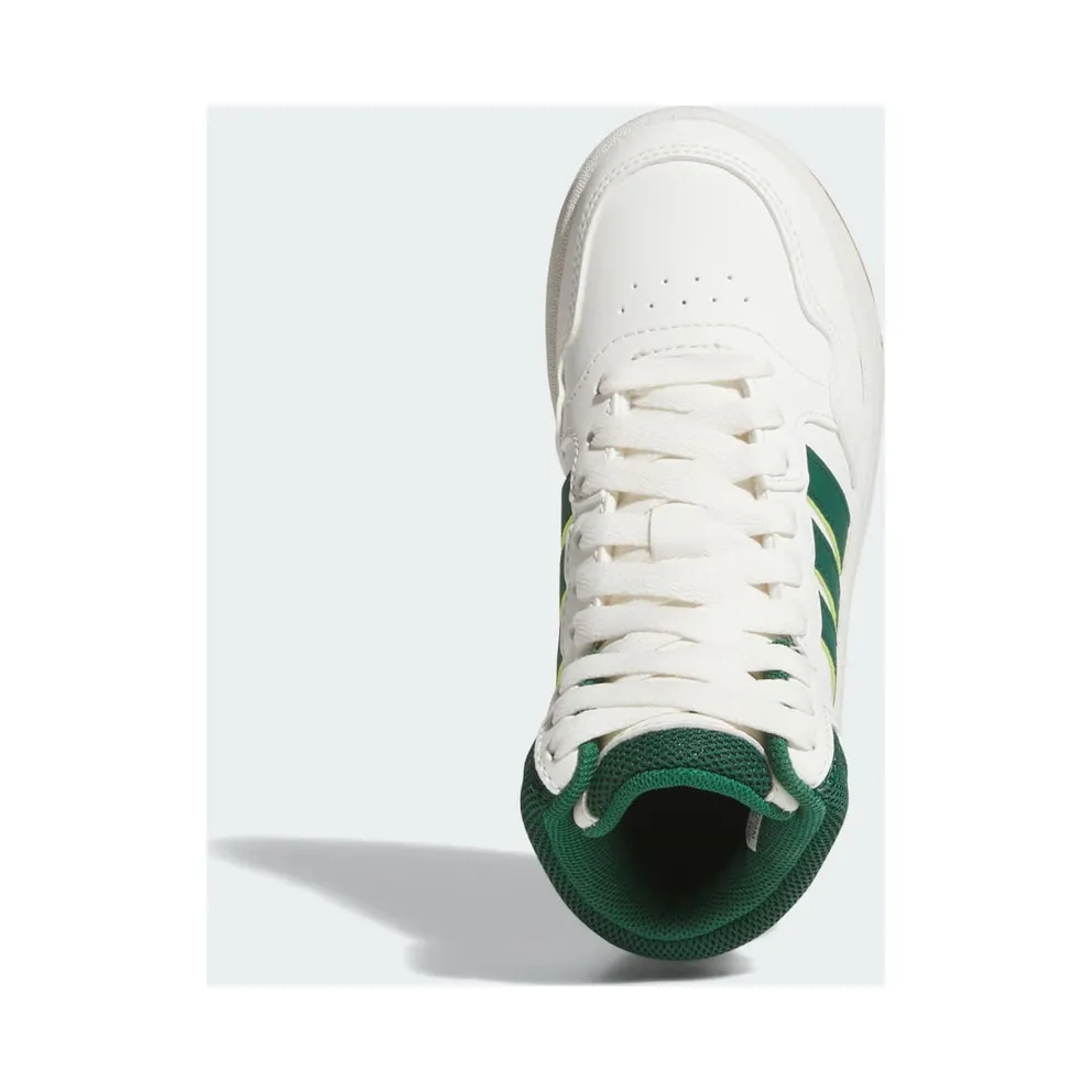adidas Hoops Mid Core White Collegiate Green Gum (JS4134)