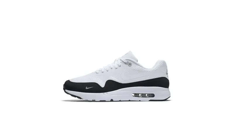 Nike Air Max 1 Ultra White Black White/Black-Wolf Grey (819476-101)