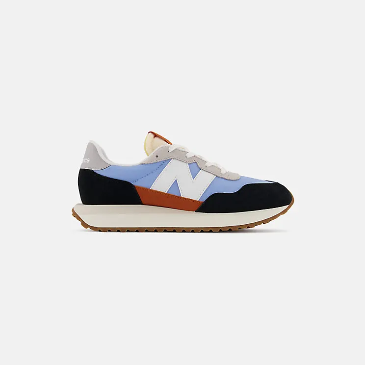 New Balance Kids Blue & Black 237 Big Kids Sneakers (GS237EF)