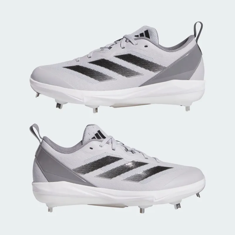 Adidas Adizero Instinct Softbalschoenen with Spikes Team Light Grey / Core Black / Grey Three (IF8512)