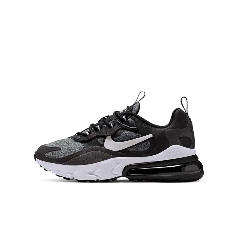 Nike Air Max 270 React Black Vast Grey (GS) Black/Vast Grey-Off Noir (BQ0103-003)