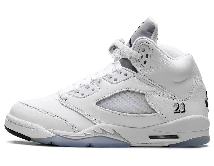 Air Jordan 5 Retro OG GS “White Metallic (2026)” (HQ7980-103)
