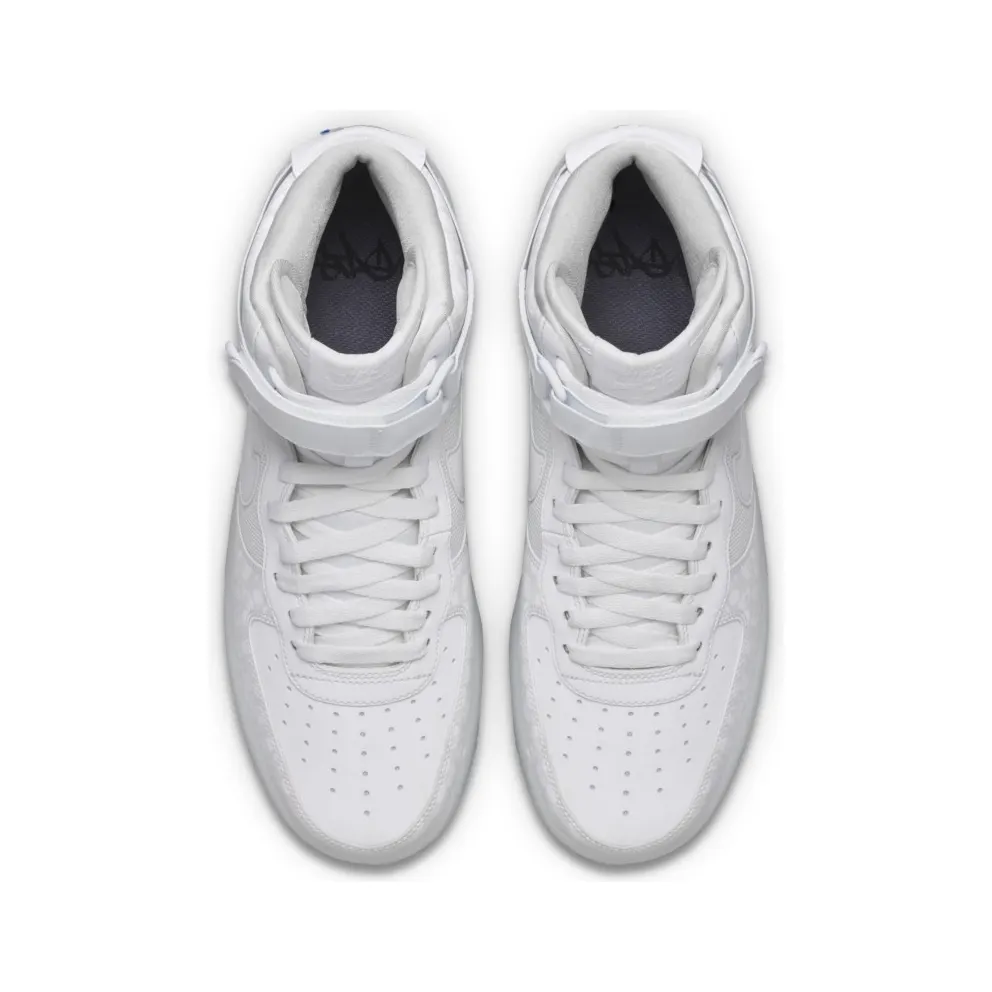 Nike Air Force 1 High Stash (AF100) White/White-White (AO9296-100)