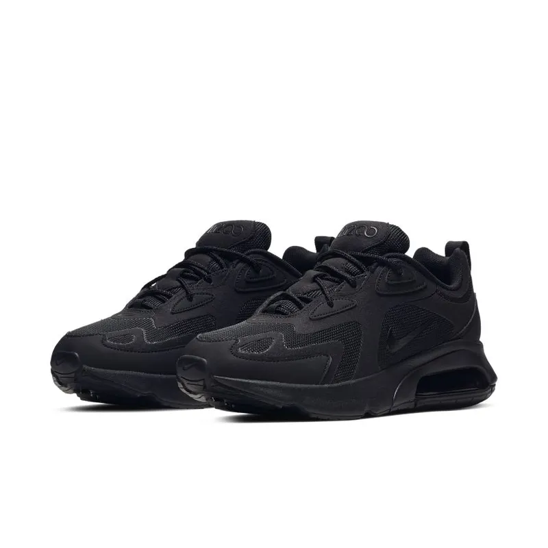 Nike Air Max 200 Triple Black (W) Black/Black-Black (AT6175-003)
