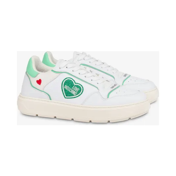 Moschino Sneakers Aus Kalbsleder Bold Love (POLJA15204G1IJC110D)