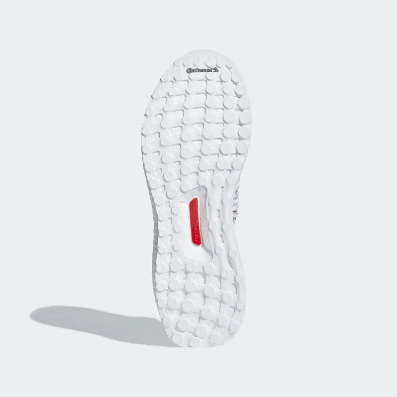 adidas Ultraboost Laceless White Multicolor Footwear White/Active Red/Active Green (B37686)