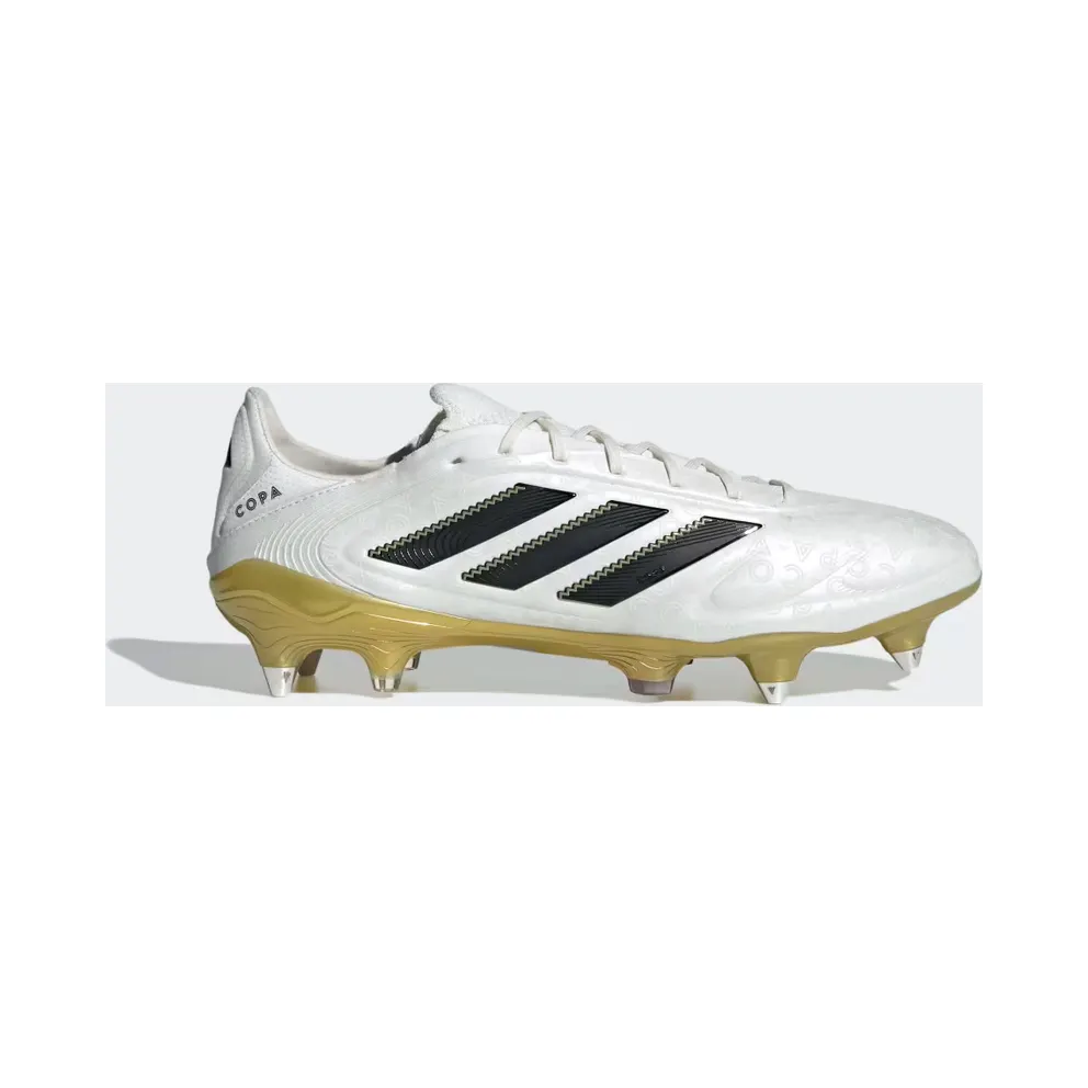 adidas Copa Pure 3 Elite Soft Ground Boots “Zero Metalic / Core Black / Gold Metallic” (JQ1777)