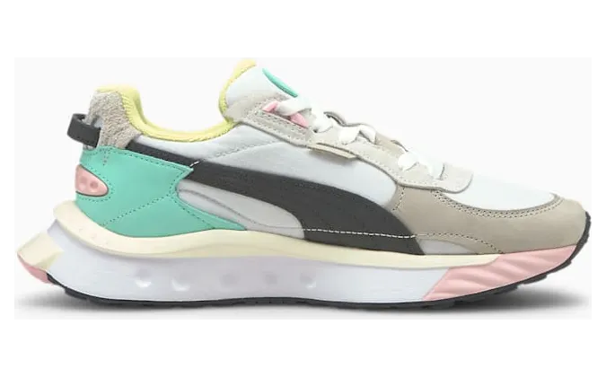 Puma Wild Rider Layers Wit/Zwart (380697-03)