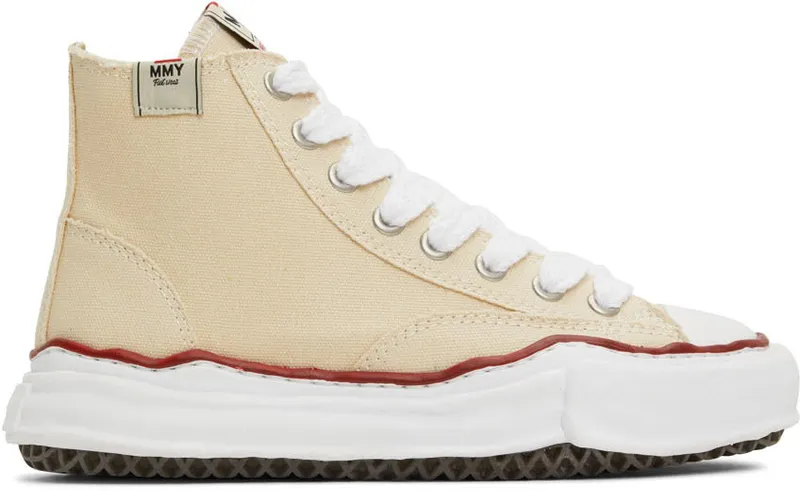 Miharayasuhiro Beige Peterson High Sneakers (A04FW728)