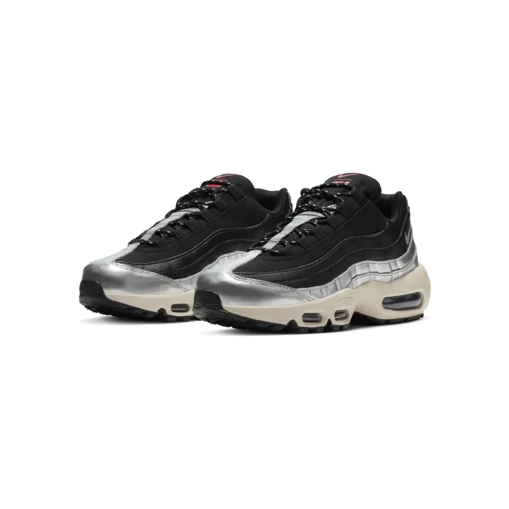 Nike Air Max 95 3M Pack Black/Black-Habanero Red-Metallic Silver (CT1935-001)