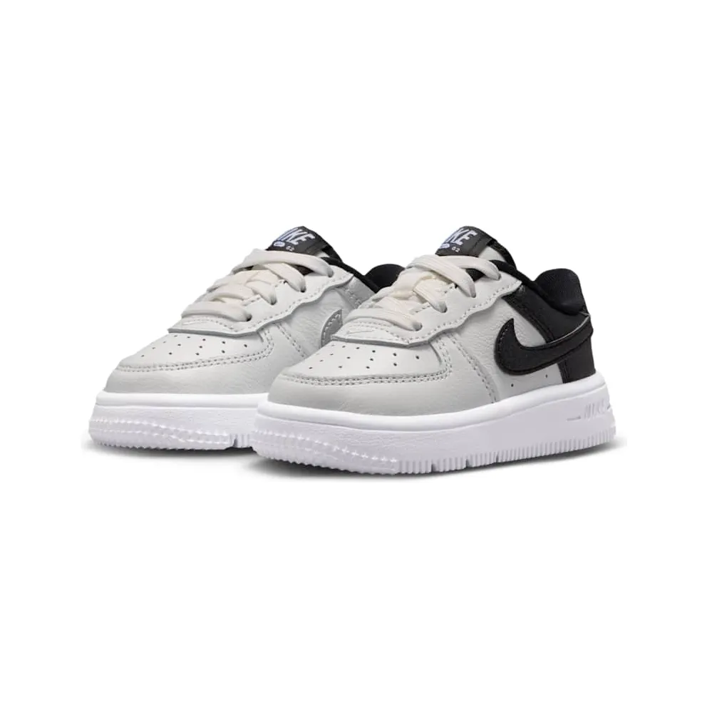 Nike Force 1 Low LV8 5 White Metallic Silver Black (IQ2735-100)