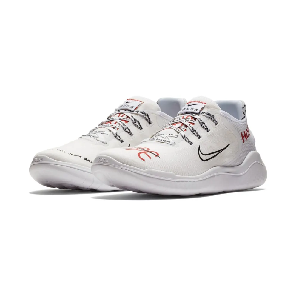 Nike Free RN Novo White/Black-Speed Red (AH3966-106)