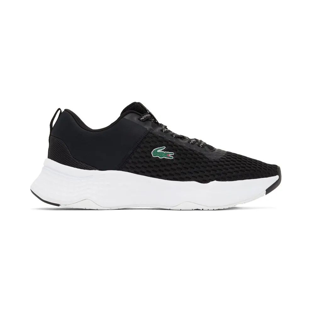 Lacoste Black Textile Court-Drive BLK/WHT 312 (40SMA0068)