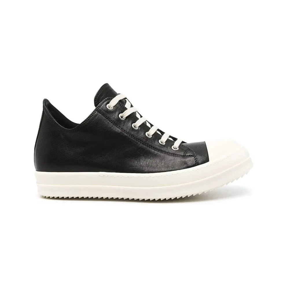 Rick Owens Hollywood Low Black Milk (RU01E5891 LGY 911)