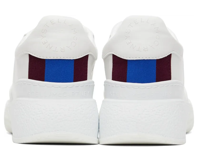 Stella McCartney White Runner Loop Sneakers (583950W1TV1) (4)