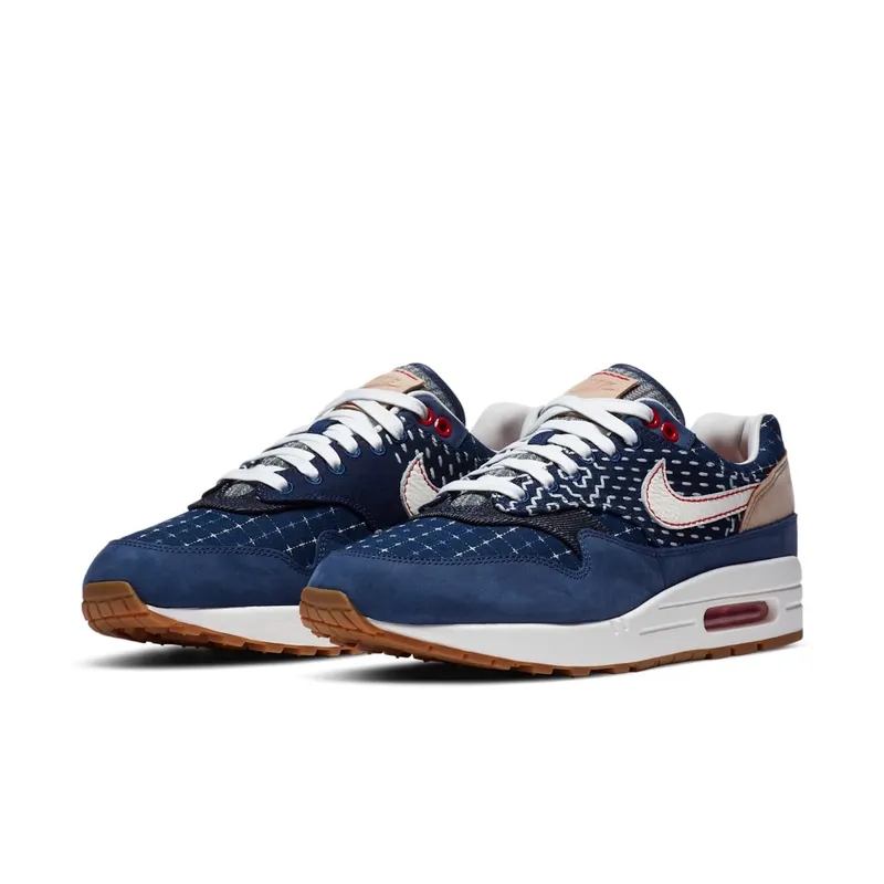 Nike Air Max 1 Denham Blue Void/Sail-Coastal Blue-Vachetta Tan (CW7603-400)