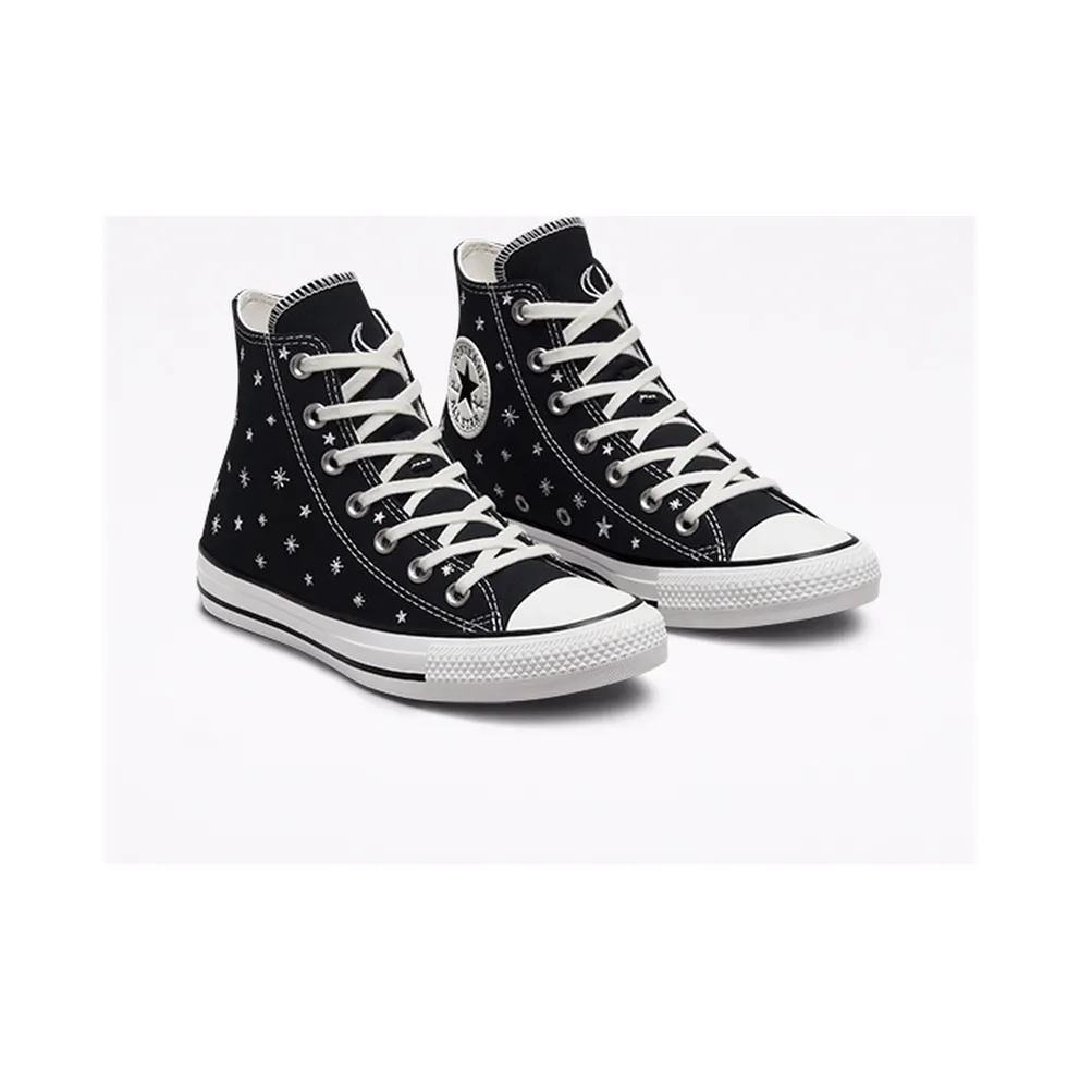 Converse Chuck Taylor All Star Embroidered Stars Black/egret/vintage White (A03723C)