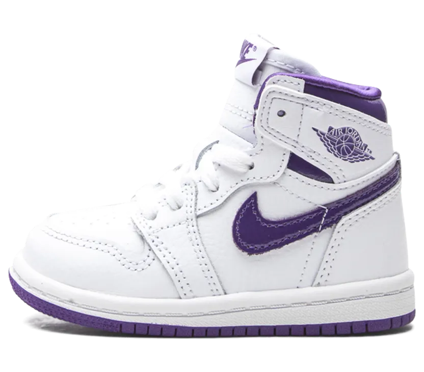 Air Jordan 1 High OG Court Purple (TD) – “White / Court Purple” (CU0450-151)