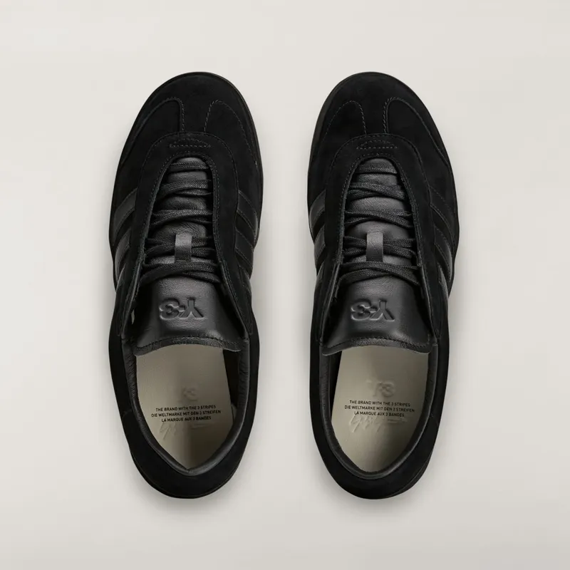 Adidas Y-3 GAZELLE Black / Black / Off White (KJ9190)